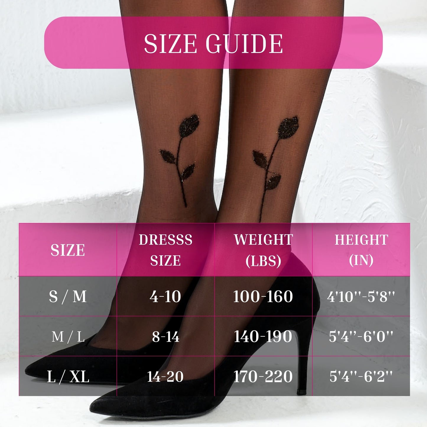 Women European Vintage Black Stocking - Fashionable Glitter Accents